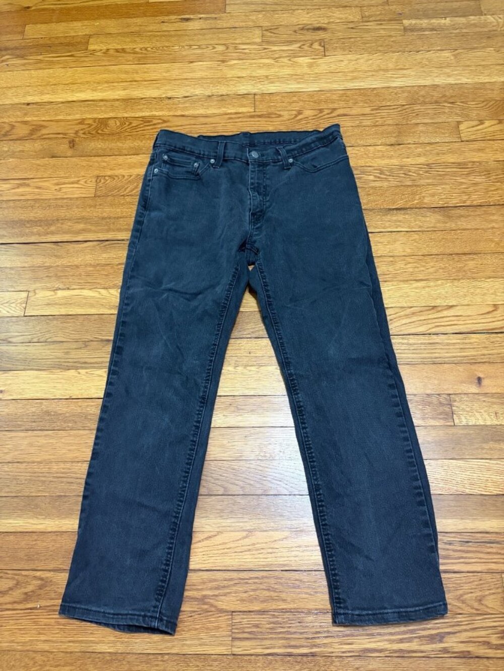 Levi's 541 Athletic Fit Jeans Men's Size 33x30 Black Stretch Denim Pants